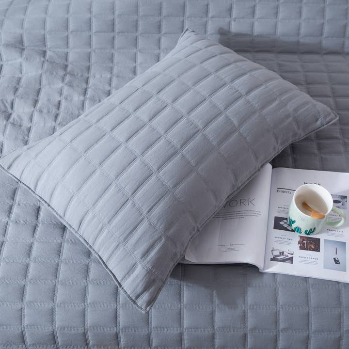 Kasentex - Wholesale Bedding Set - Reversible Quilt Set Pre-Washed Microfiber Super Soft3