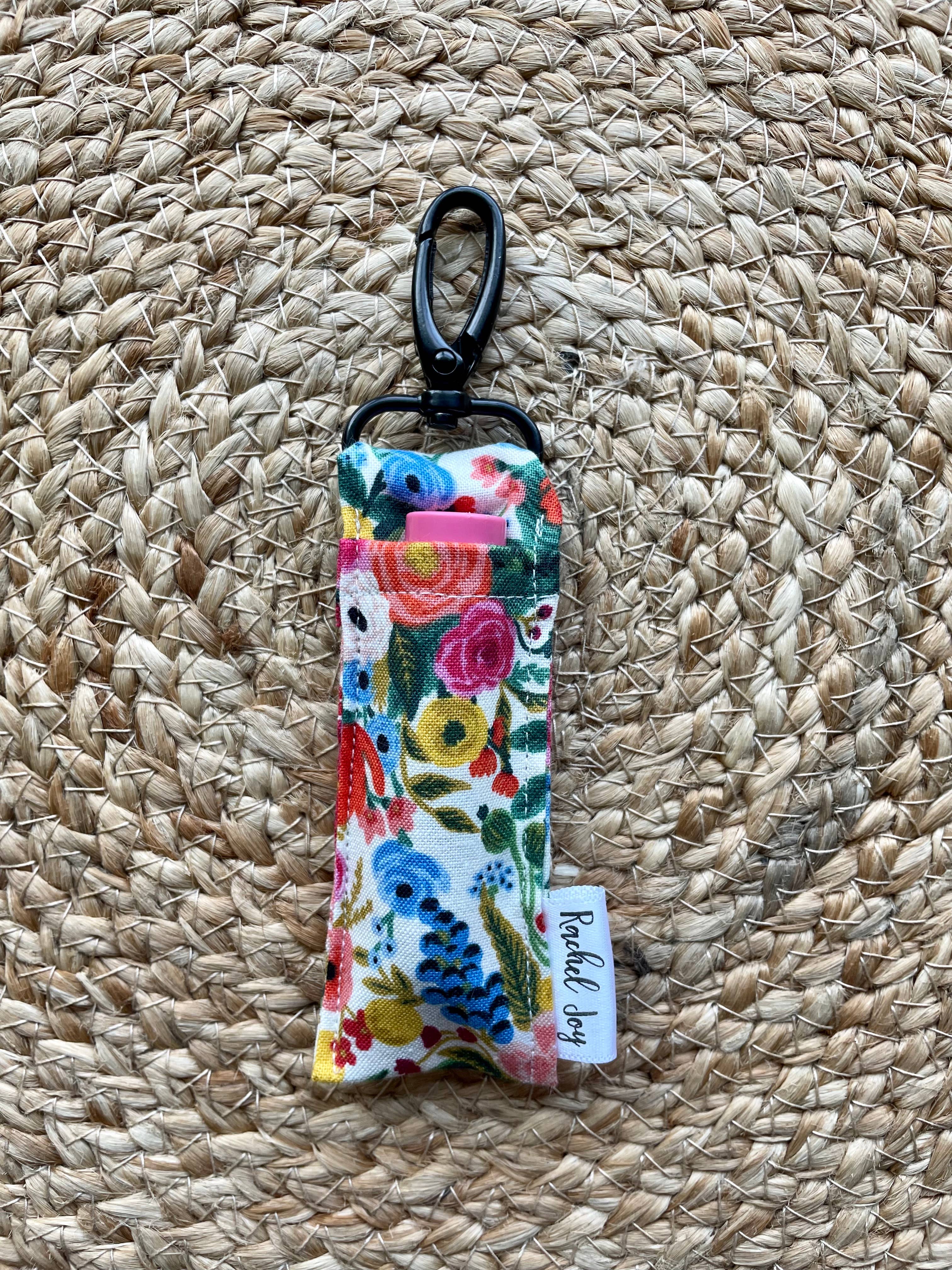 Designs by Rachel Joy - Wholesale Lip Balm Case/Holder - Rifle Paper Co. Bright Florals Lip Balm Holder2