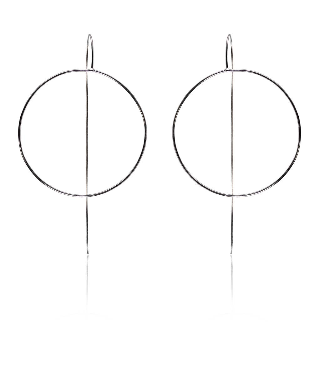 Jewelry by Moette - Wholesale Dangle Earrings - HULA HOOP NEEDLE EARRINGS0