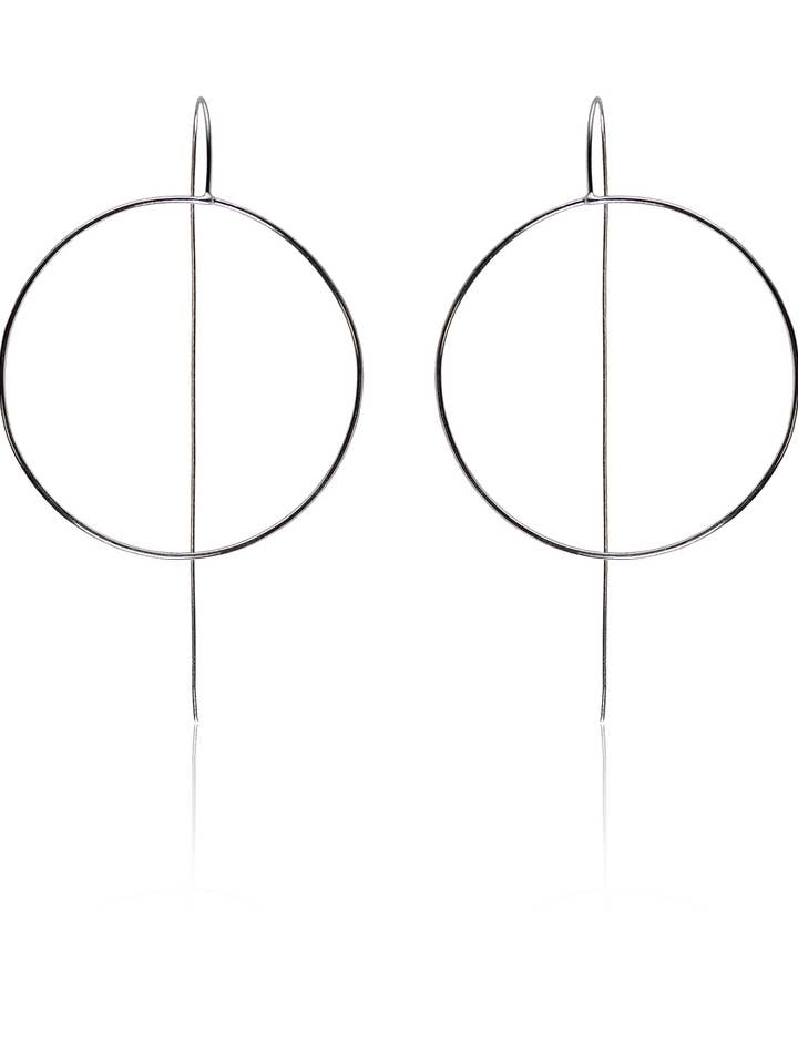 HULA HOOP NEEDLE OHRRINGE für den Großhandel von Jewelry by Moette