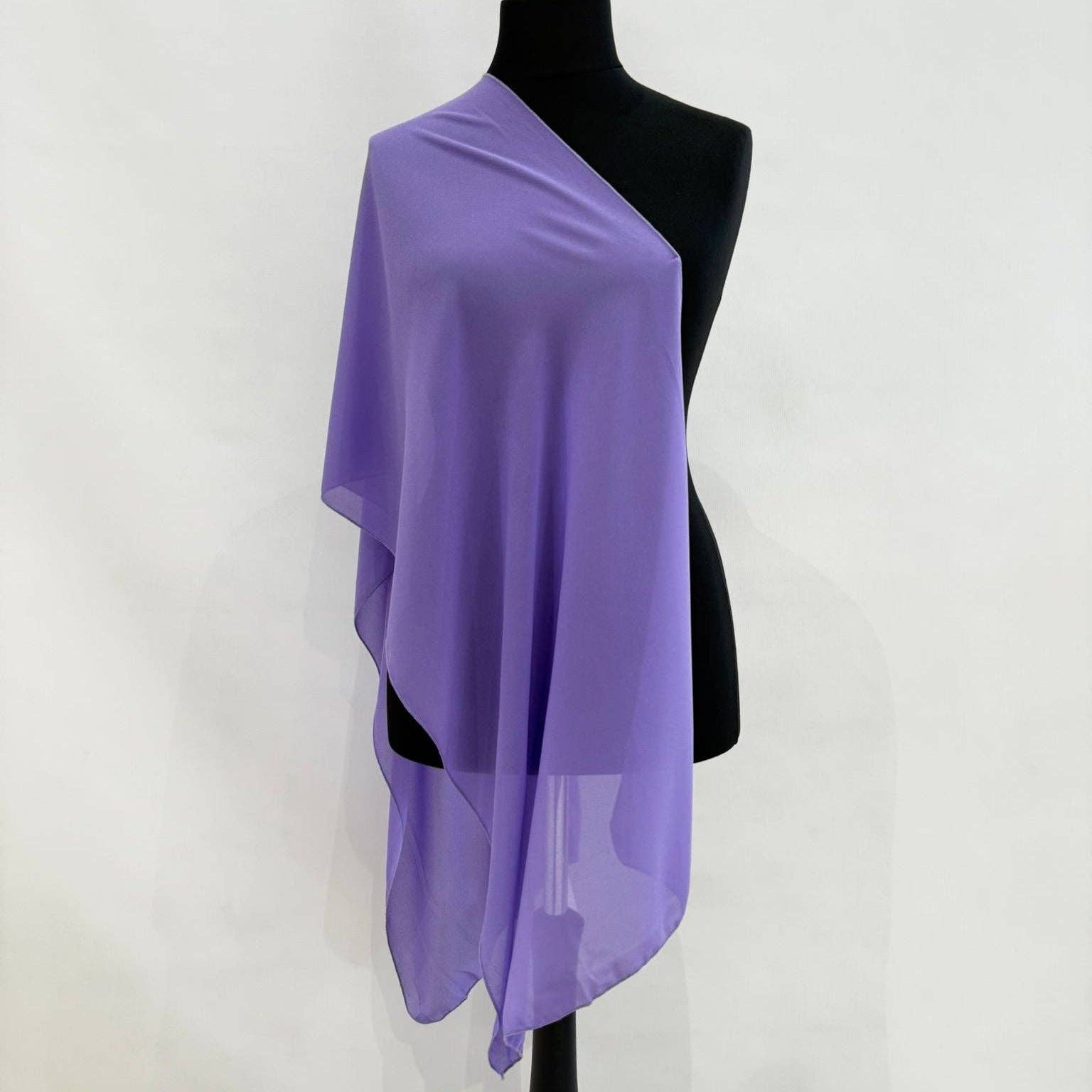 Invitadissimas - Wholesale Dress - Women's - Basic chiffon shawl 45x100cm4