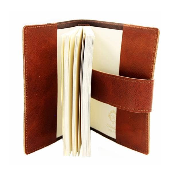 Freund Mayer & Co. – wholesale Journal/diary – Roma Calfskin Leather 5x7"Journal Italian hand-made7
