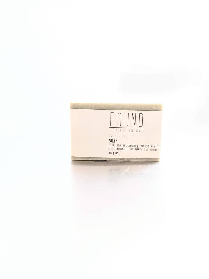 Soap French Utility - 3oz for wholesale by Found Source Known
