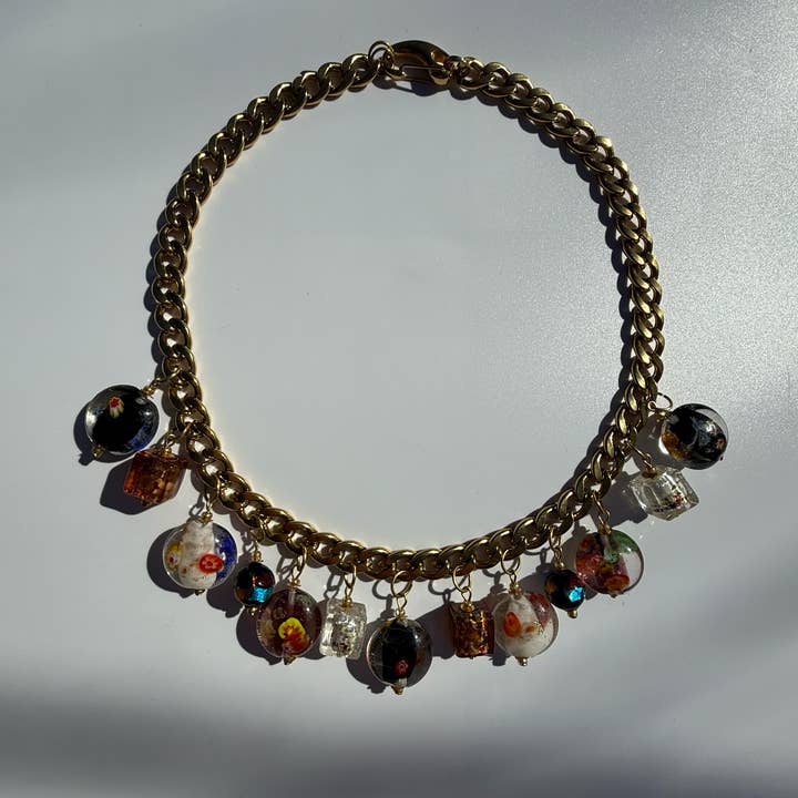 CARANTON · Collier en verre filé pour la vente par Lui & Lui