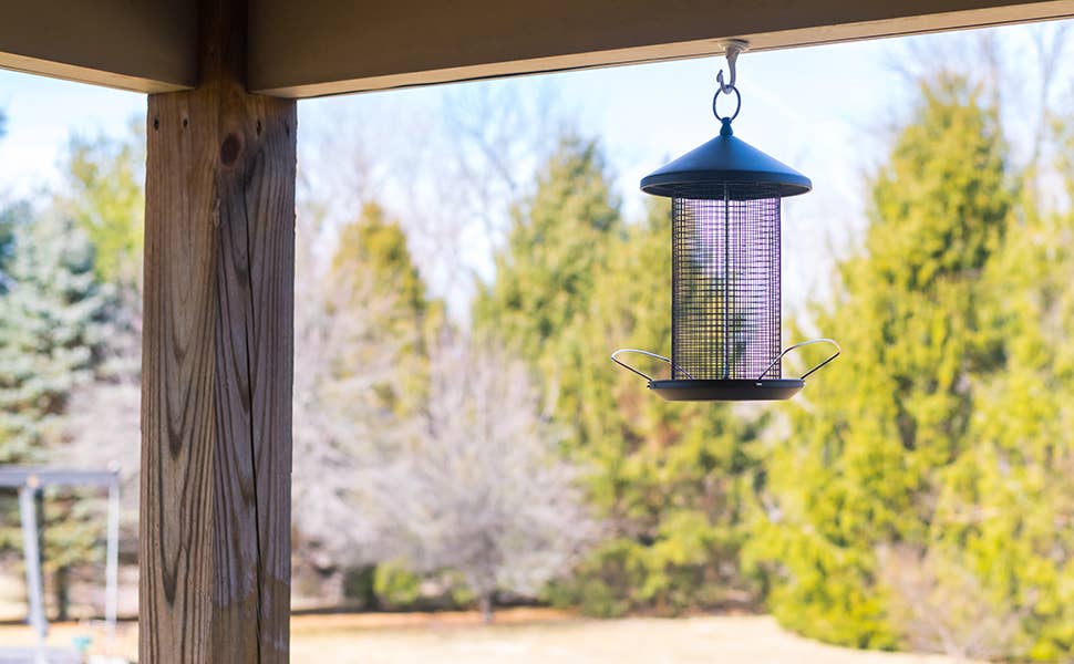 Cottage Garden – wholesale Bird feeder – BirdFeeder Metal Secure Cap Cover Nut3