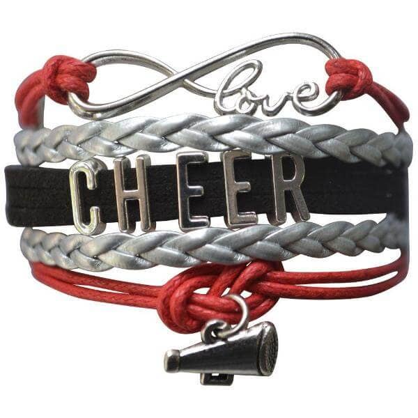 Sportybella - Venta al por mayor Pulseras de abalorios/colgantes - Pulsera Cheer Charm, disponible en 22 colores del equipo15