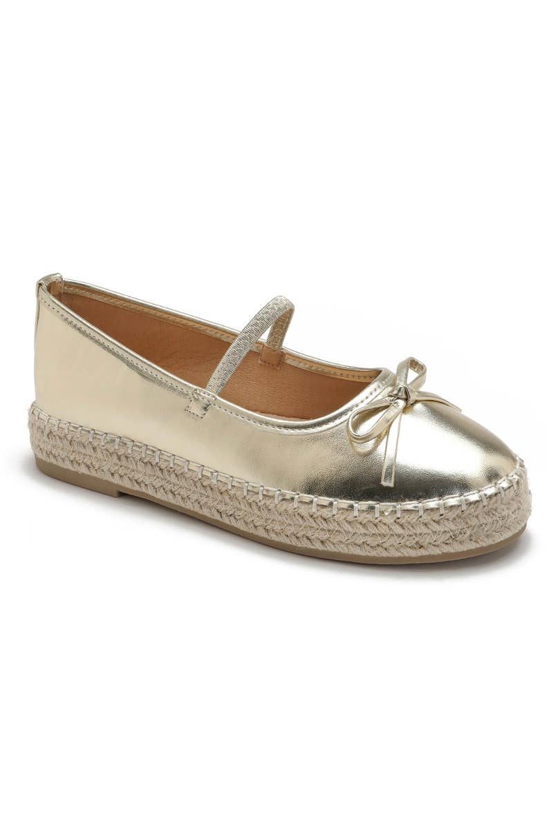 Joia Paris - Wholesale Sandals - Women's - Flat espadrilles with knot and strap H8-88910