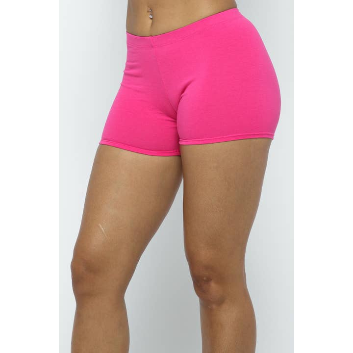 Lime All the Time - Wholesale Lounge Shorts - Women's - Basic Solid Lounge Shorts1