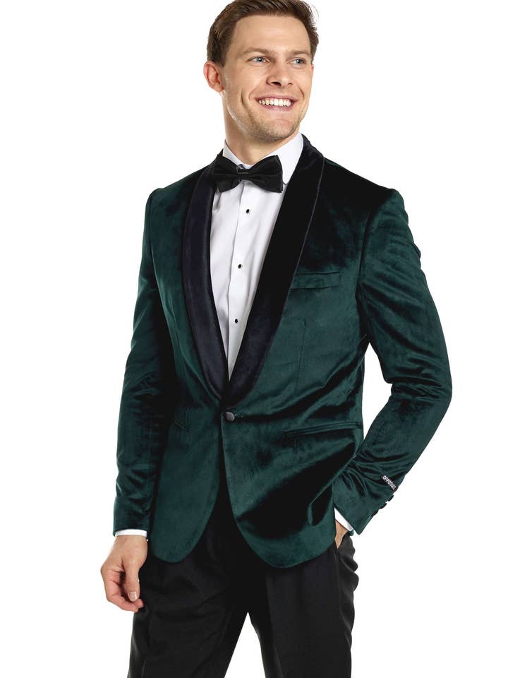 Dinner Jacket - Rich Green for wholesale by Oppo Merchandise Group B.V.