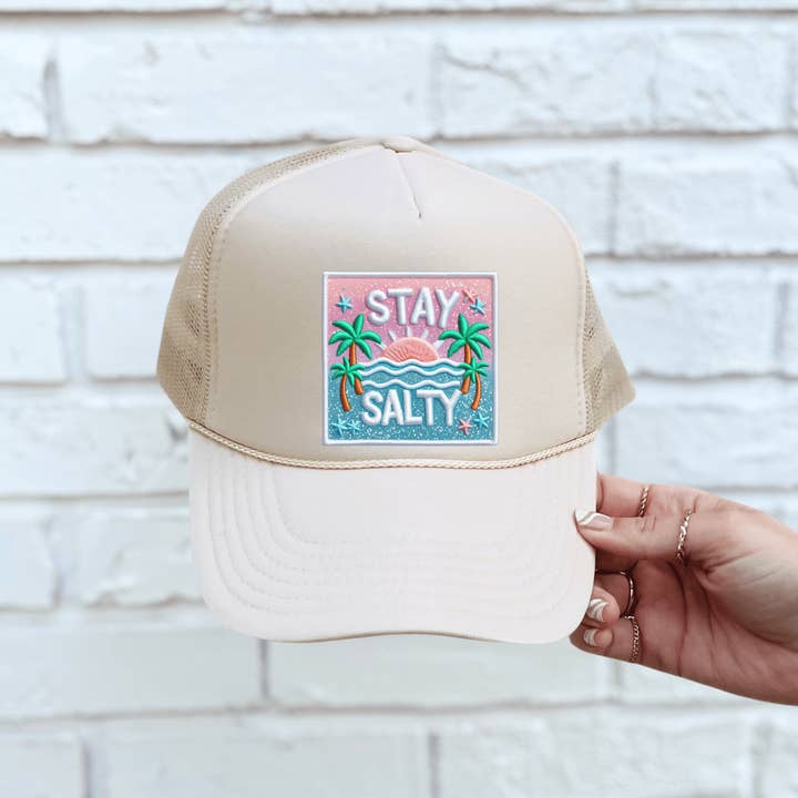 Swain Co. - Wholesale Trucker Hat - Women's - Stay Salty Trucker Hat