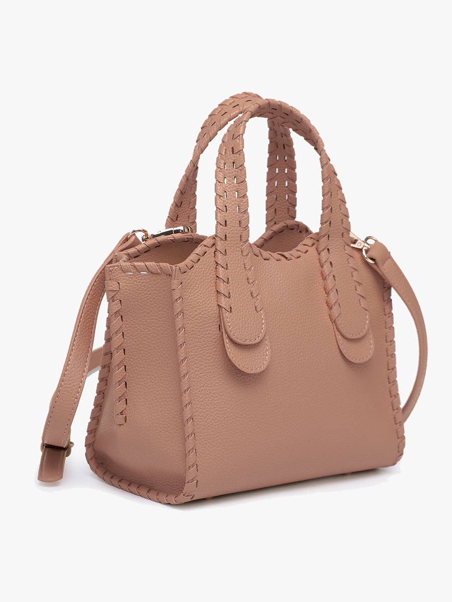 Jen & Co. - Wholesale Satchel - Women's - M2683 Marla Whipstitch Shaped Satchel9