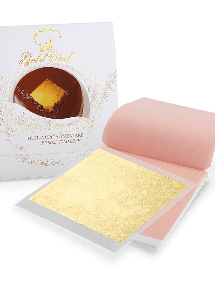 Guldblad 80 x 80 mm 25 blade for engroshandel hos Giusto Manetti Battiloro S.p.A.