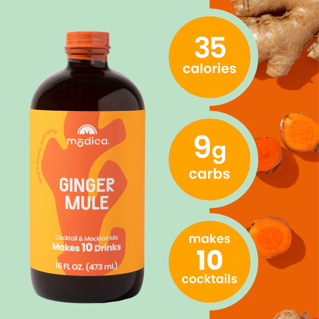 Modica Cocktail & Mocktail Mixers - Wholesale Cocktail Mix/Syrup - Ginger Mule Cocktail + Mocktail Mix2