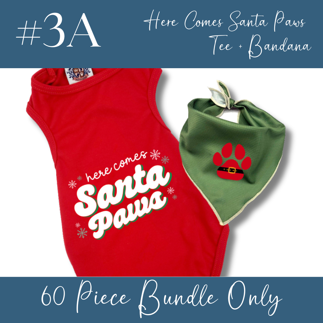 House of FurBaby - Wholesale Pet Costume - Cat/Dog - Pet Holiday Tee & Bandana Bundles-24 Pieces $204, $528 MSRP 21