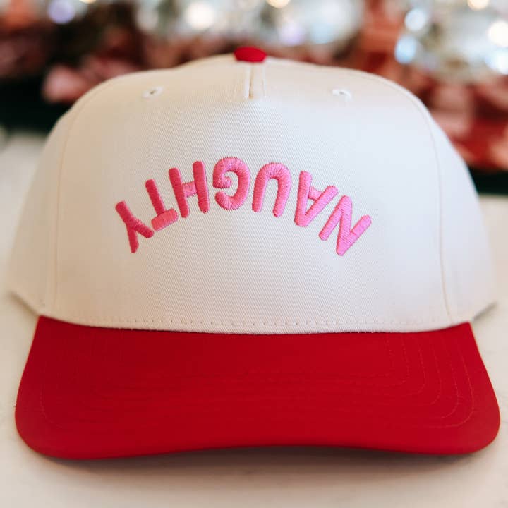 Ruby Moon - Wholesale Trucker Hat - Unisex - Naughty- Holiday Hat