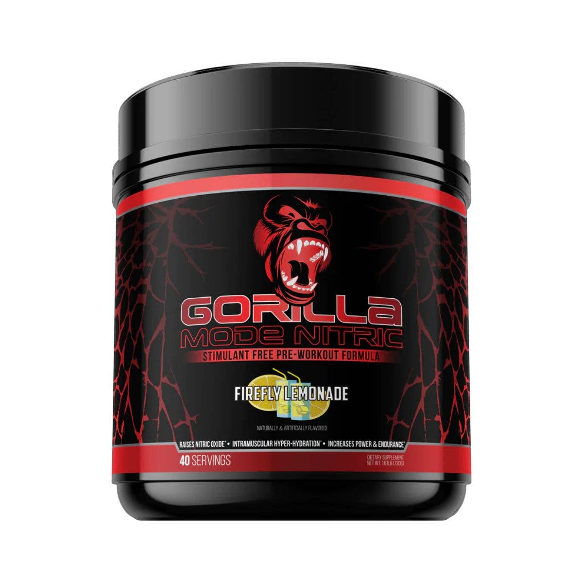 Campus Protein - Wholesale Oral Supplement/Vitamin - Gorilla Mind Gorilla Mode Nitric Stim-Free Pre-Workout6