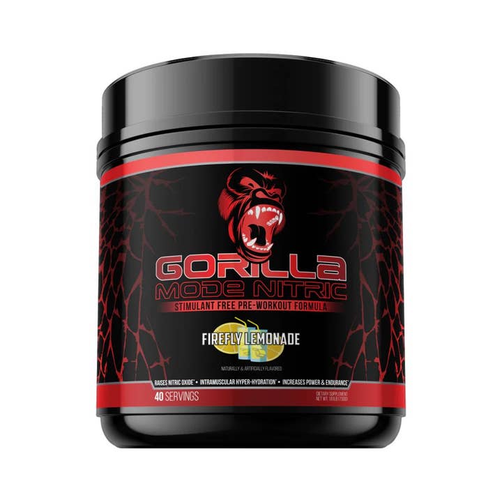 Campus Protein - Wholesale Oral Supplement/Vitamin - Gorilla Mind Gorilla Mode Nitric Stim-Free Pre-Workout6