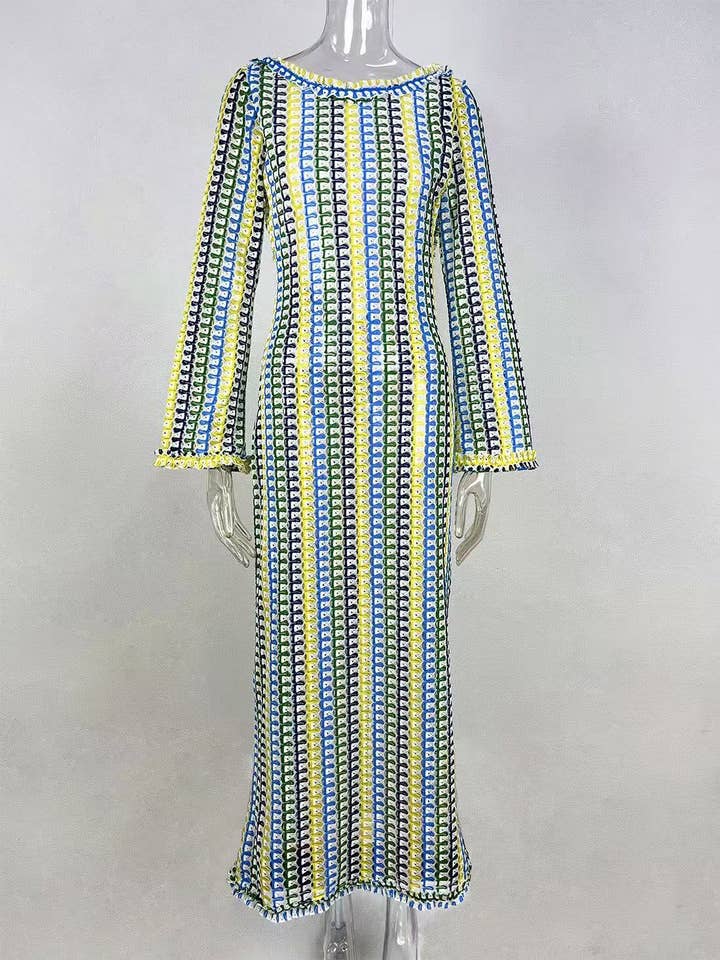 MYSTERY JANE - Venta al por mayor Vestido - Mujer - VESTIDO DE PLAYA DE CROCHET