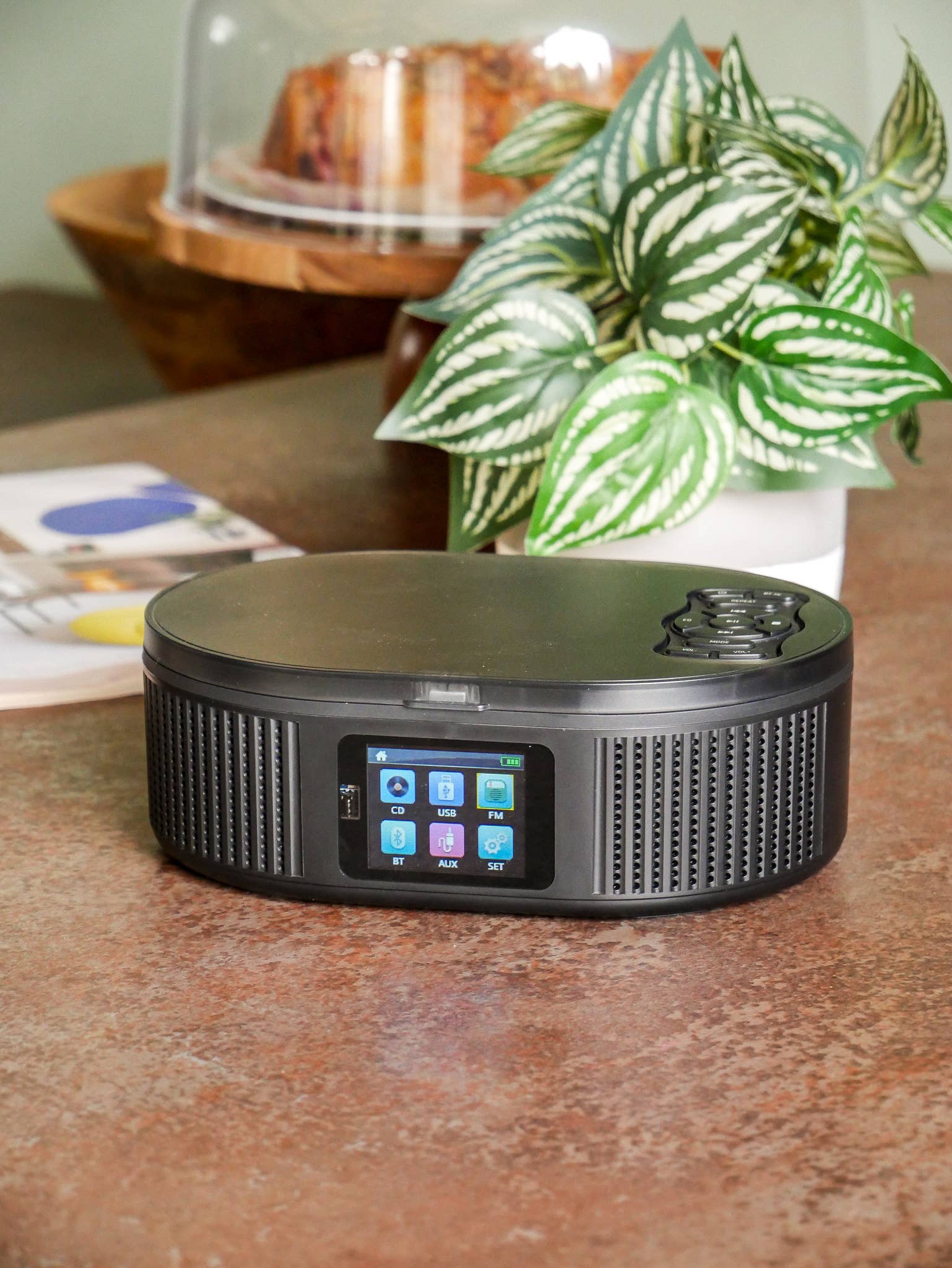 Steepletone UK Ltd - Wholesale Speakers - Boyard CD Player FM Radio and Bluetooth Playback