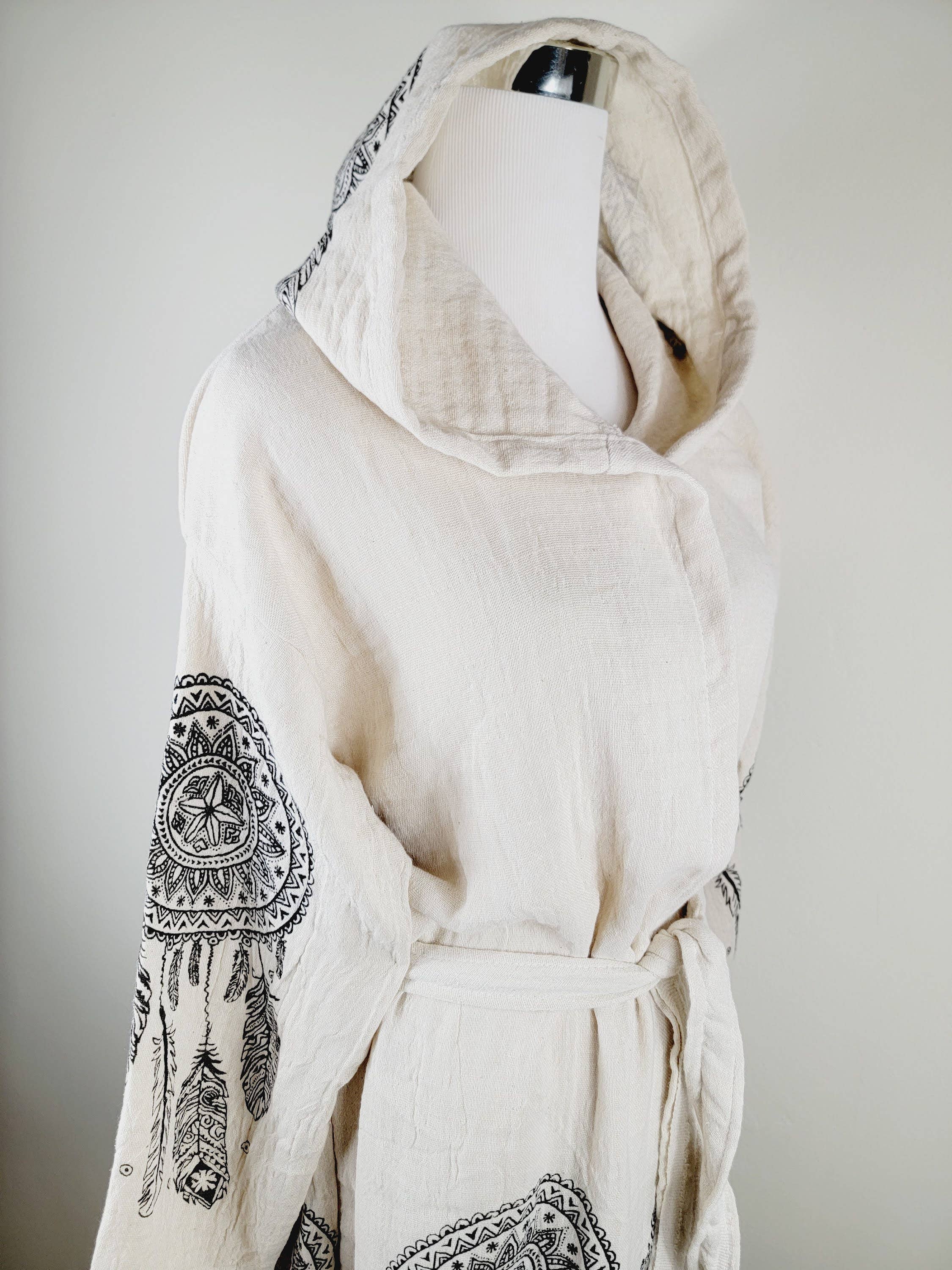 EBRU Home - Wholesale Robe - Unisex - Muslin Robe, Beach robe, Bath robe, spa Robe, Dream Catcher9