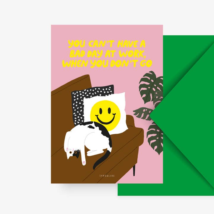 Postcard / Petisfaction "Cats" Don't Go for wholesale by typealive