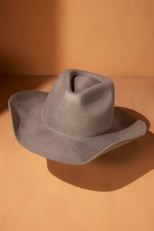 Urbanista - Wholesale Fedora - Women's - 100% Australian Wool Hard Brim Cowboy Hat-Blank 5