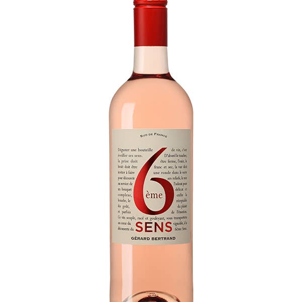 Gérard Bertrand - Wholesale Rose Wine - 6th Sense 2024 organic rosé wine 75cl