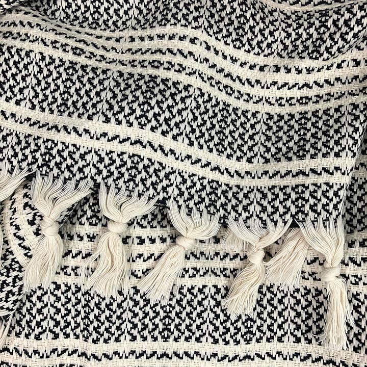 SLATE + SALT - Wholesale Throw Blanket - Woven Stripe Turkish Throw Blanket7