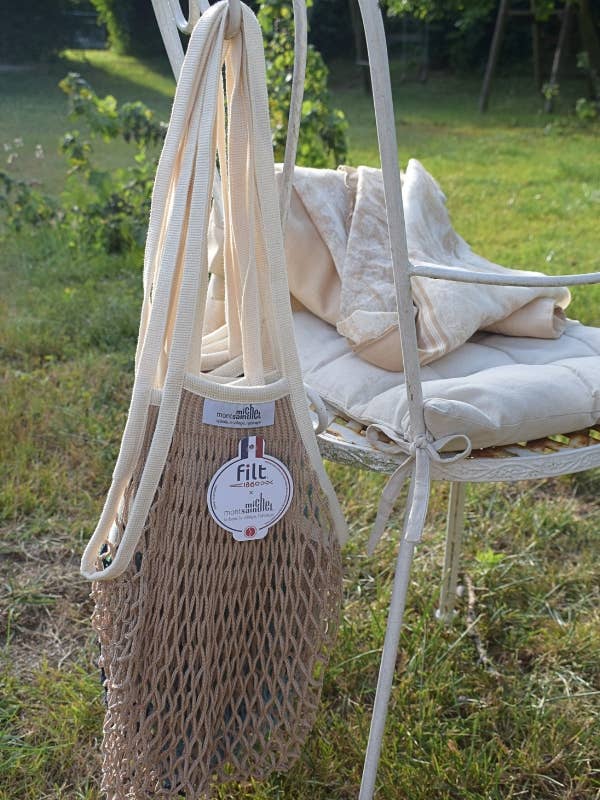 Large net shopping bag Mastic LE MONT ST MICHEL X FILT1860 for wholesale by Filt1860