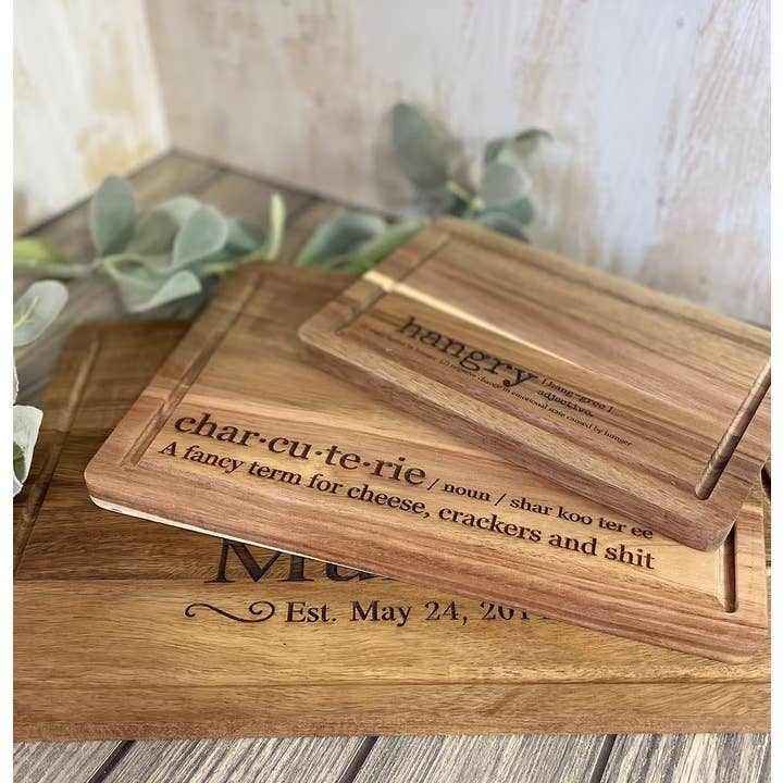 The Lantern Boutique - Wholesale Cutting Board - Acacia wood serving boards4