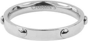 Charmin's Ringen - Wholesale Band/Stacked Ring - R322 Ring Steel 'Screw'1