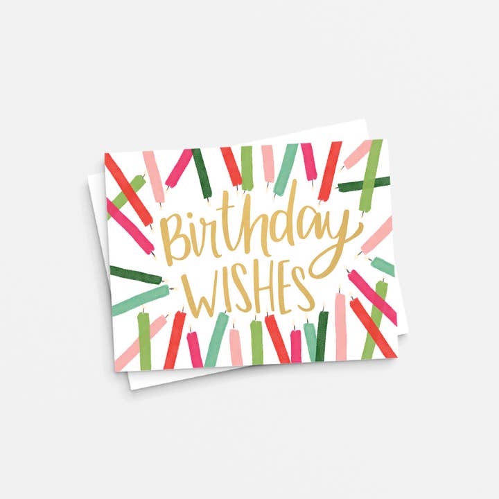Carte de souhaits d'anniversaire pour la vente par Pen & Paint