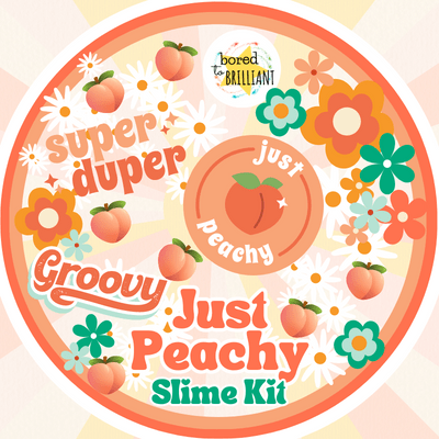 Bored to Brilliant - Wholesale Putty/Slime - Kids - Just Peachy Slime Kit1