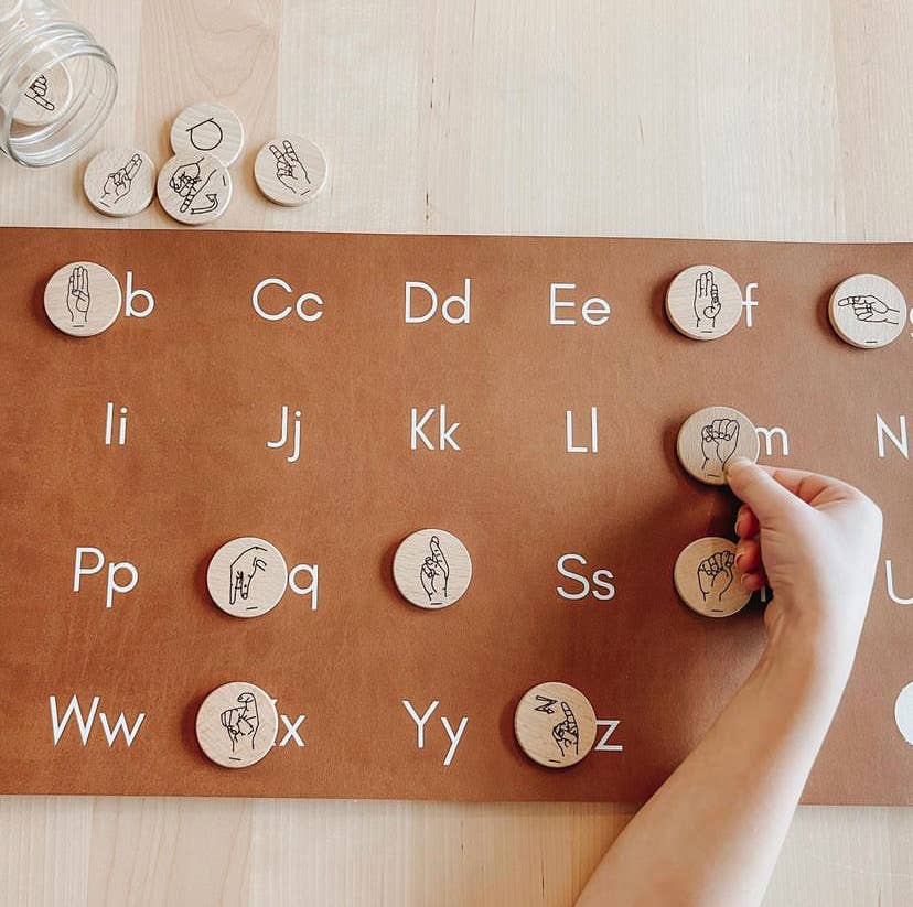 Tree Fort Toys - Wholesale Learning Cards - Kids & Baby - Sign Language Alphabet Discs5