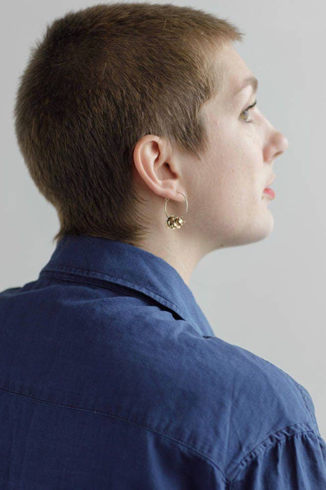 My Sen - Vente Créoles - Boucles d'oreille STROBILES3