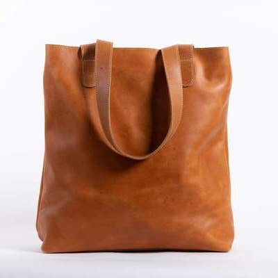 Hanna Leather Tote for wholesale by UnoEth