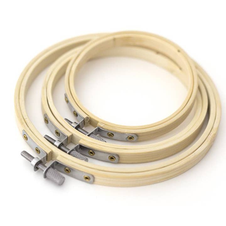 La Petite Épicerie - Wholesale Embroidery/Cross Stitch Supplies - 20 cm light wood embroidery drum6