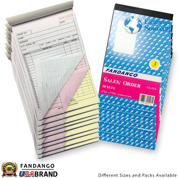 Sales Order Book Recieipt Book Triplicate Forms for wholesale by WeBaG N WeCoveR