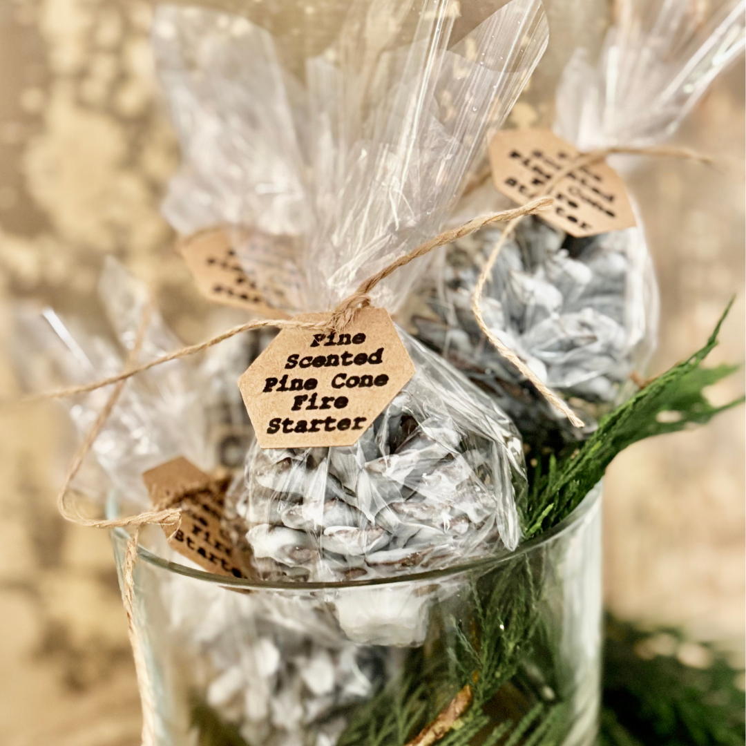 Mana Market Co. - Vente Cadeaux pour invités - Cônes de pin allume-feu cadeaux et souvenirs22