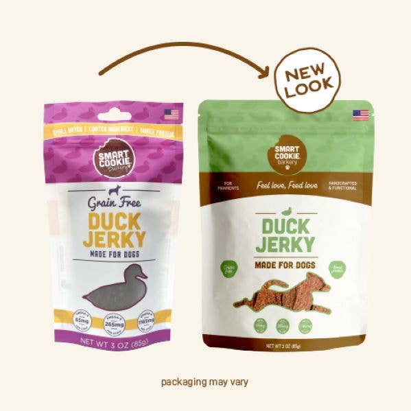 Duck Jerky Strips for wholesale by Smart Cookie Barkery