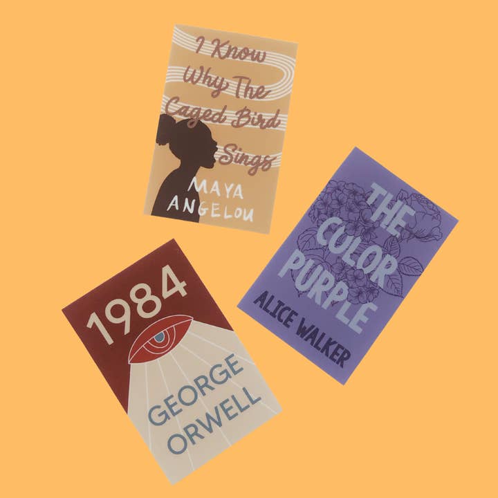 Verbotene Bücher Bibliothek Aufkleber - Serie Eins für den Großhandel von Cosmic Flower