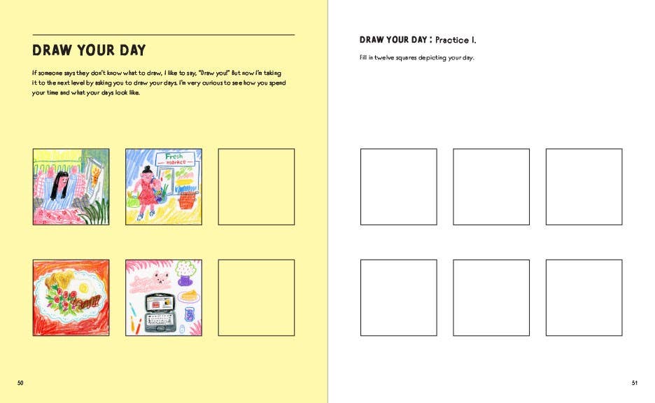 Microcosm Publishing & Distribution - Wholesale Sketchbook/Sketchpad - Draw Like a Child: Take Chances, Find Your Artistic Style2