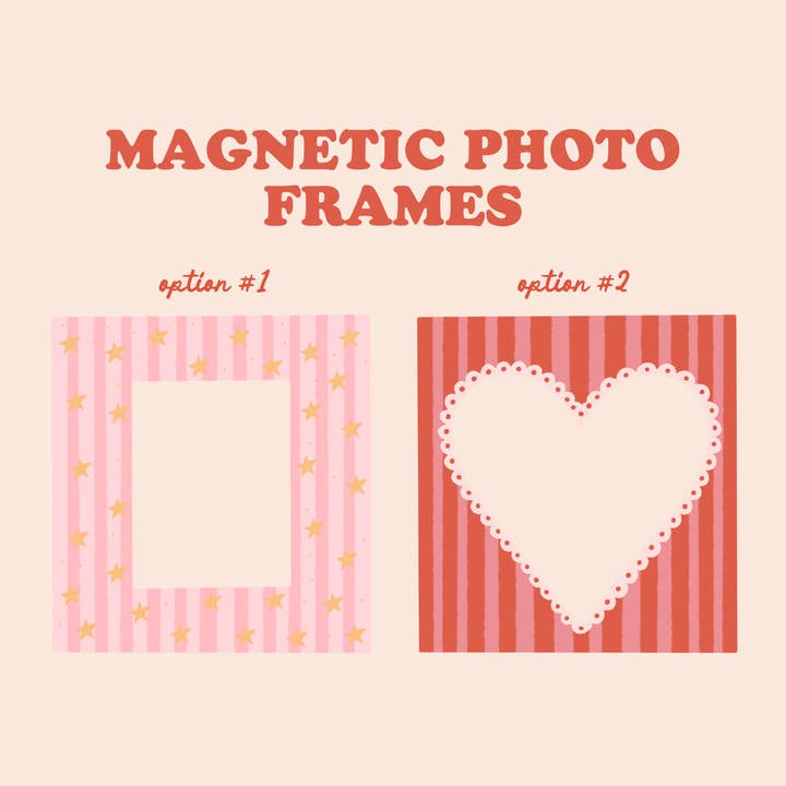 Magnetic Photo Frame for wholesale by Stuck on You Design Co.