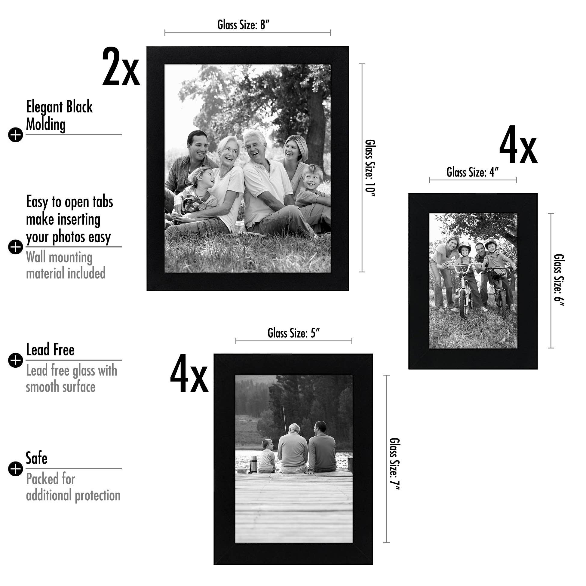 Americanflat - Wholesale Picture Frame - Americanflat Gallery Wall Frame Set (10 Pack)65