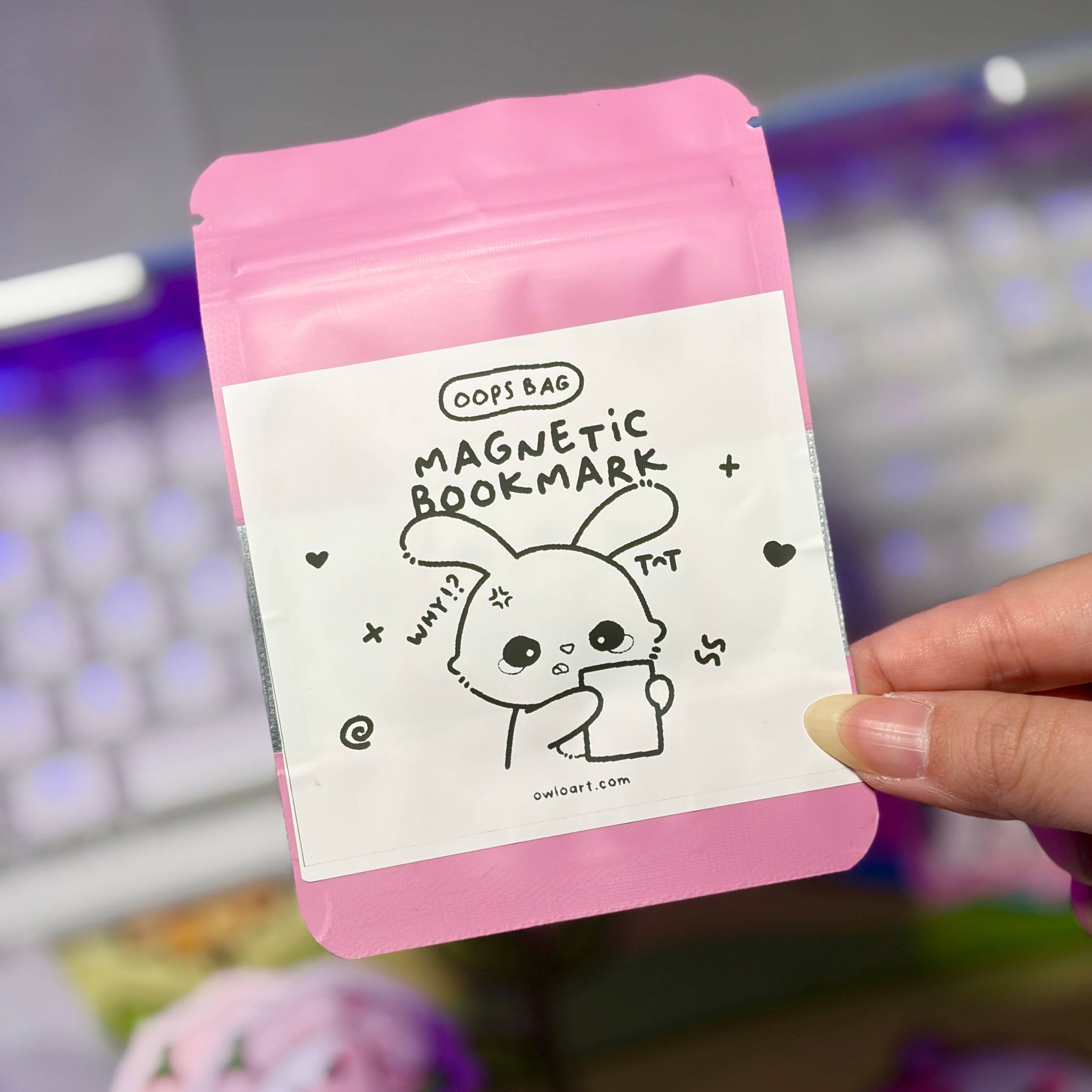 owloArt - Wholesale Bookmark - Oopsie Magnetic Bookmark Mystery Bag2