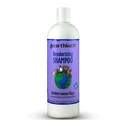 Earthbath Deodorizing Shampoo Mediterranean Magic 16oz for wholesale by King Wholesale Pet Goods