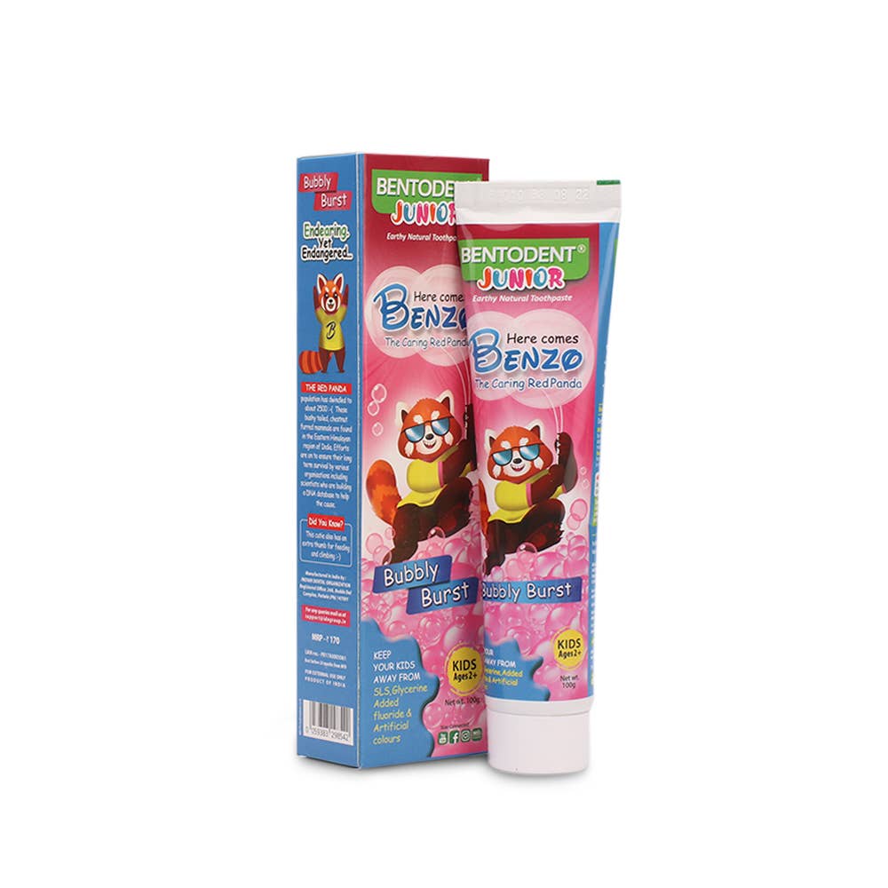 bentodent - Vendita all'ingrosso Dentifrici - Dentifricio Bentodent Junior Bubby Burst