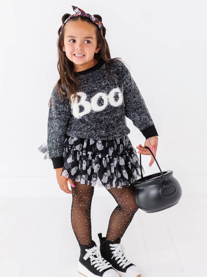 Fancy ghost skort for wholesale by Fancy Shmancy Baby