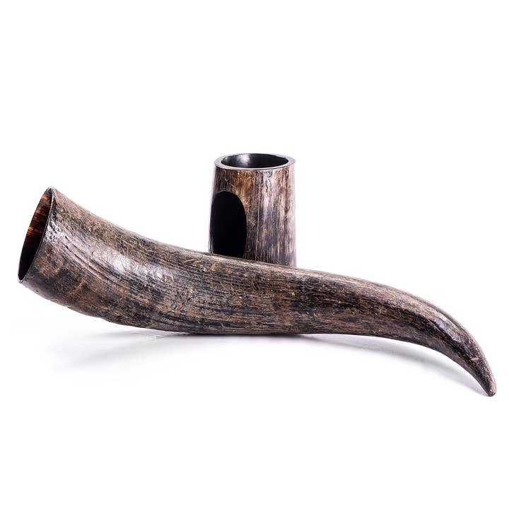 Norse Tradesman - Wholesale Drinking Glass/Cup - Viking Drinking Horn with Stand26