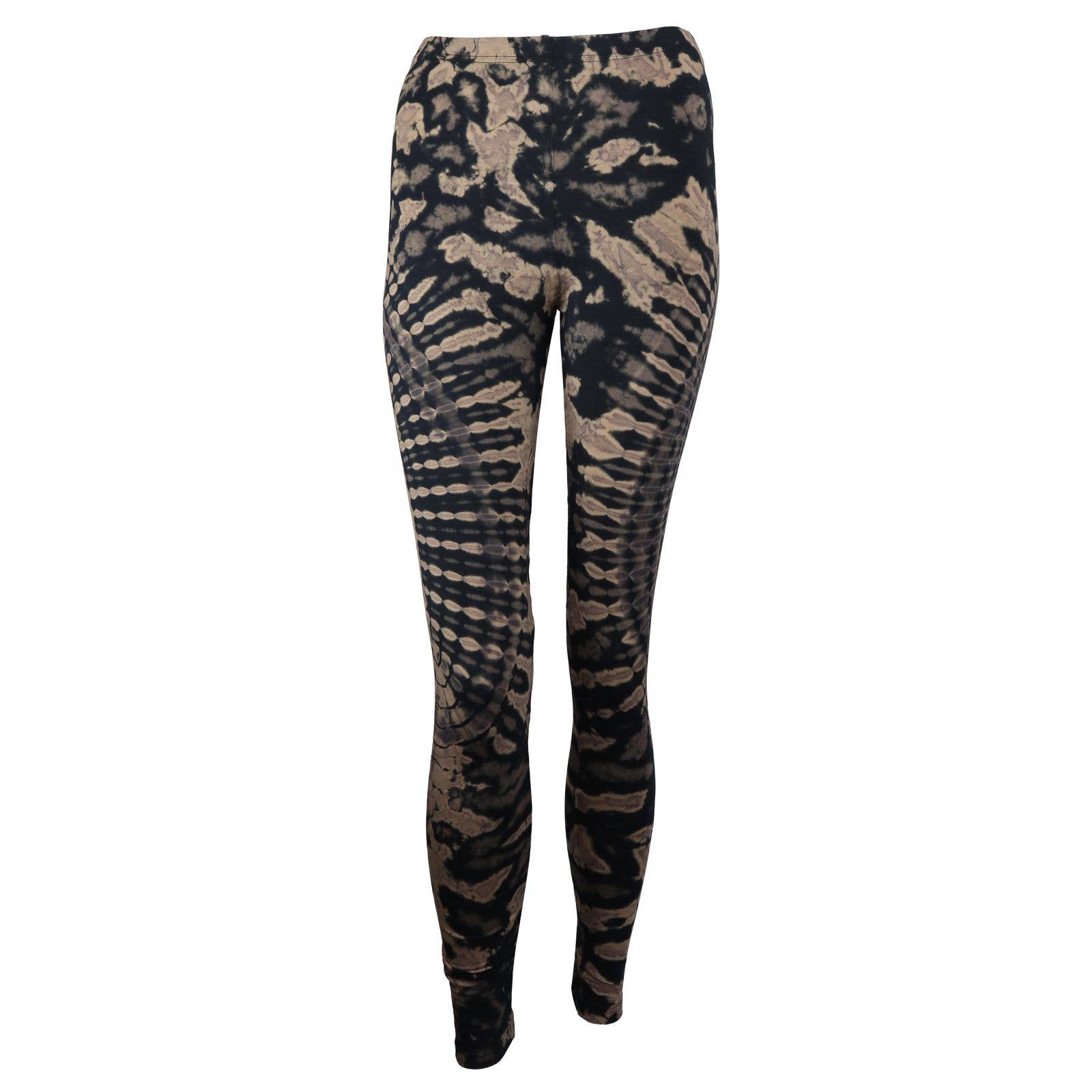 Tribal Trade GmbH - Wholesale Fashion Leggings - Women's - Batik Sun leggings black brown-light brown0
